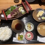 居酒家 駱駝 - 鰹のタタキ定食