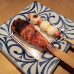 Yakitori Kurotengu - おすすめ８本串③（つくね＆うずら）