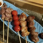 焼鳥 MOZU - 塩、おまかせ５本。