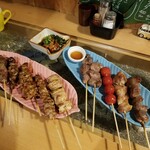 焼鳥 MOZU - 三浦海岸の砂。