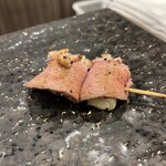 焼鳥 ふじ田 - 鴨葱