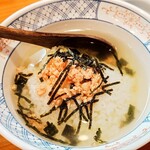 居食屋 侍々 - お茶漬け（鮭）