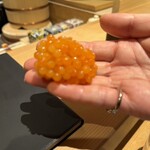 鮨 猪股 - イクラ