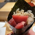 鮨 猪股 - 海苔巻き