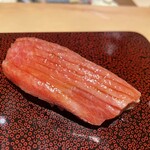 鮨 猪股 - 大間産マグロの大トロ