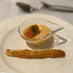 軽井沢ホテルそよかぜ - ・シェフからの贈り物 本日の小さな一皿