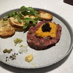 俺のフレンチ・イタリアン - 北海道産牛肉のタルタル