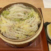 豚しゃぶ せいろ蒸し 豚匠 なんば邸 - 