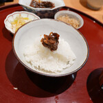 礒田 - 冷やした牛時雨ご飯