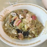 悟空 - 太麺皿うどん1300円