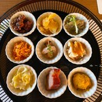 chinois 蓮歩 - 前菜盛り合わせ