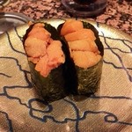 鮨処 なごやか亭 - 軍艦生うに410円