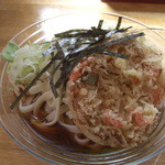 きしめん 寿々木屋 - 冷きし（大）かき揚げ（14-04）