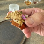 レヴォ - キャラメル・ブール・サレをモチーフにしたデザート