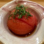 彩tori鳥 - トマト三杯酢