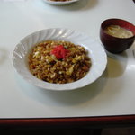 レスト＆喫茶ナンバーワン - みそチャーハン