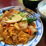 中華風家庭料理 ふーみん - ふーみん(豚肉ときくらげの玉子炒め)