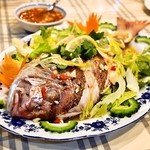 サイフォン - 2014.4 プラーヌンマナオ（1,700円）魚のライム蒸し