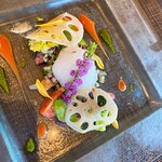 エリタージュ - カルパッチョのアップです