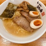 らーめん桃源 - しお細麺（950円）
