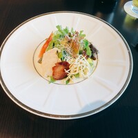 THE DINING シノワ唐紅花＆鉄板フレンチ蒔絵 - 