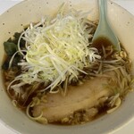ラーメン あじ平 - 中華ラーメン+白ネギ@1030
