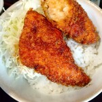 金丸本店 - 味良しのミニチキンカツ丼(^o^)v