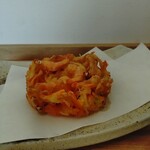 まる浜 - サルエビのかきあげ（300円）