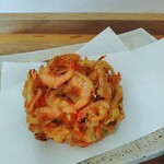 まる浜 - サルエビのかきあげ（300円）