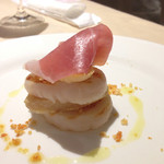 アルティスタ， - 帆立貝のグリルと筍ミルフィーユ仕立て