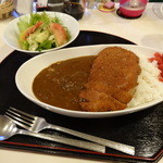ビストロ茶葉蘭 - 特製ポークカツカレー（野菜サラダ付き）