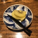 蕎麦小路 さわらび - デザート：ゴールデンキウイ