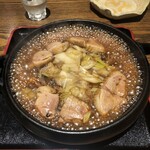 蕎麦小路 さわらび - 合鴨の陶板焼き
