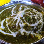 インド・アジアンレストラン バガィチャ - ほうれん草チキン