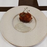 キッチン 桃八 - ズワイ蟹のクリームコロッケ