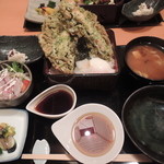 Kawasemi No Kaze - 【再訪Ｈ26.4】【掻き揚げ重ランチ＠８００円】