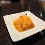 天草の海胆のみそ漬け