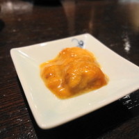 すし 喜邑 - 天草の海胆のみそ漬け
