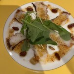 GINZA Lounge ZERO - タコのカルパッチョ1210円