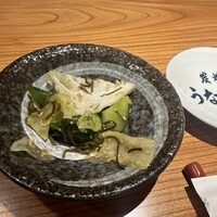 炭焼 うな富士 有楽町店 - お通し