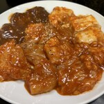 ホルモン牛若 - ホルモンセット