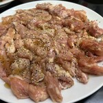 ホルモン牛若 - セセリ3人前