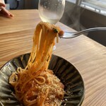 Dietro i tempi - 二皿目のパスタはロング