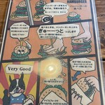 HaP CAFE&BAR - 潰す説明書き