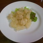 中華料理 唐韻 - 【2014年04月】涼彩海蜇（中華クラゲ）＠580円。