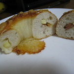 自家製天然コーボパンと焼き菓子　ぐらぱん - チョリソーチーズベーグル