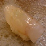 すし家 一柳 - 2014/3（ひらめ）