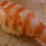 すし家 一柳 - 車海老（2014/3）