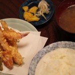 天ぷら 片山 - 天ぷら定食 並