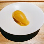 むら上 - 太秋柿のアイス